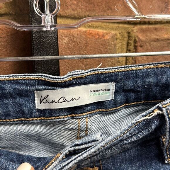 KanCan Women’s High Rise Button Fly Skinny Ankle Blue Jean Size 31 - Picture 4 of 6